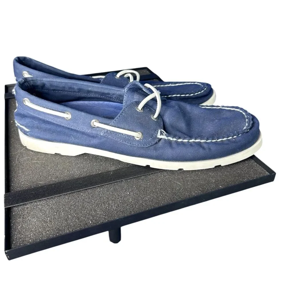 Sperry Mens Blue Top-Sider Boat Shoe Sz 12 Preppy Nautical Classic Coastal Vacay